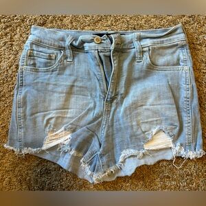 Light Blue Hollister Jean Shorts Size 5 (27)